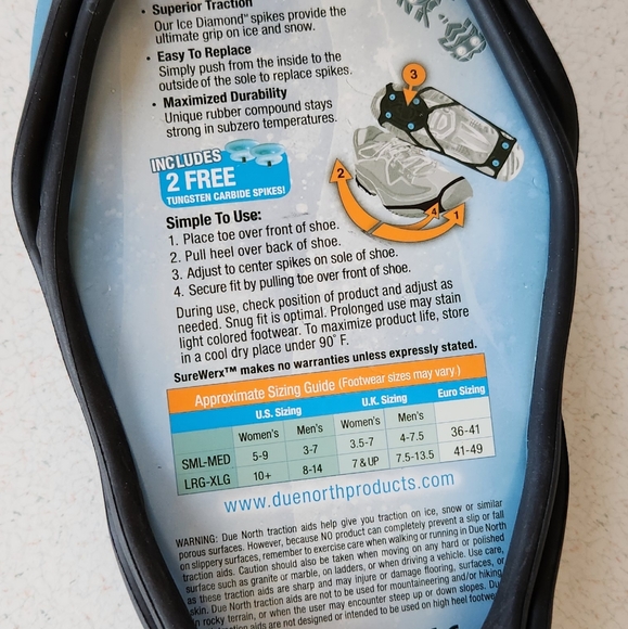 Due North Snow Cleats - Picture 3 of 3